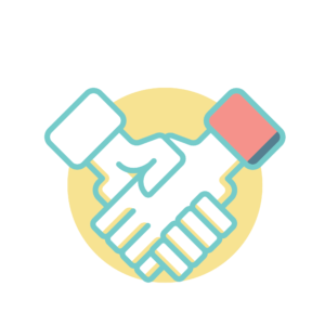 shaking hands icon