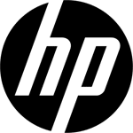 HP Logo Black
