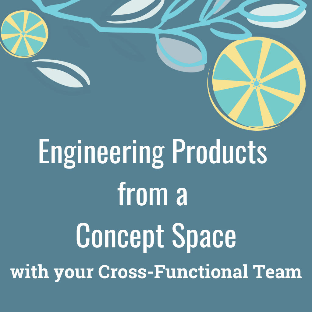 Engineering Products from a Concept Space